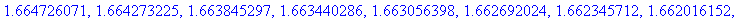 2., 1.875000000, 1.810699588, 1.774291992, 1.751113...